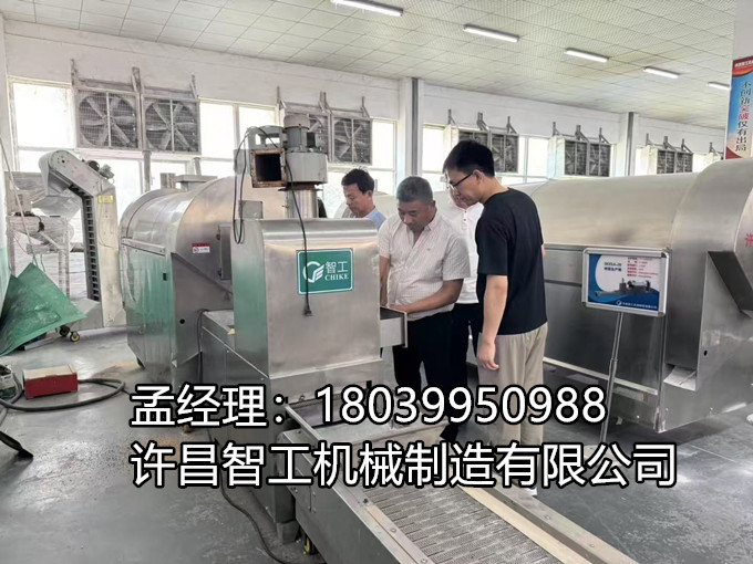 《客戶試機(jī)炒制薏米仁，品質(zhì)見證新起點(diǎn)》